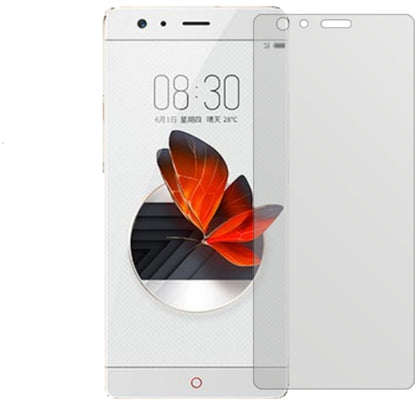 ZTENubia Z17 mit aufgebrachter dipos Displayschutzfolie, die lästige Fingerabdrücke minimiert