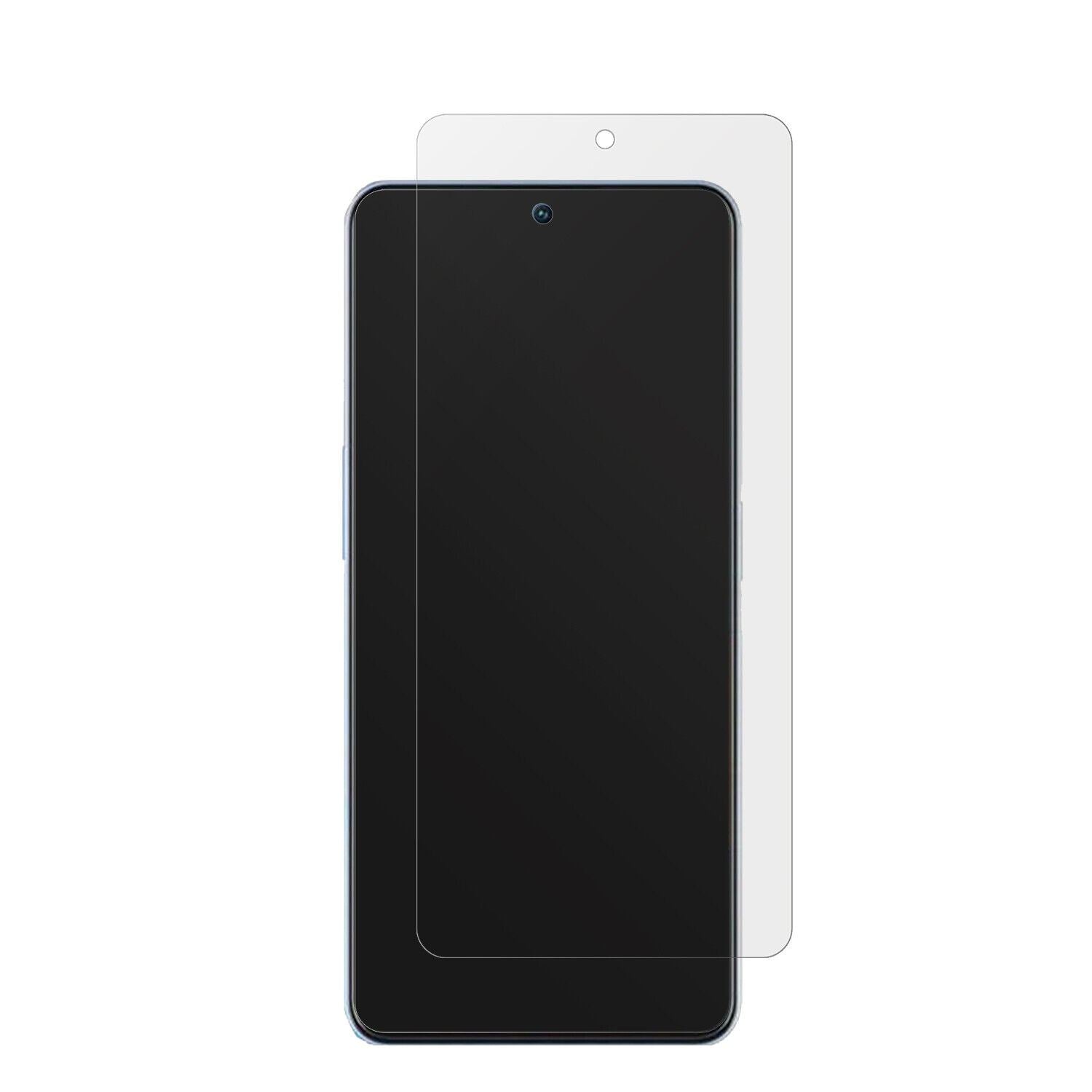 ZTEVoyage 40 Pro Plus mit aufgebrachter dipos Displayschutzfolie, die lästige Fingerabdrücke minimiert