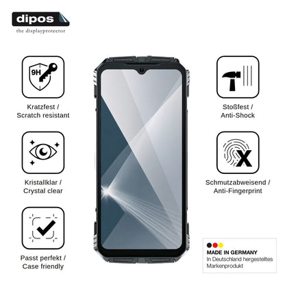 2x 9H Schutzfolie für Doogee S118 Plus Panzerfolie