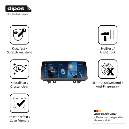Displayschutz hergestellt in Deutschland, höchste Qualität made in Germany