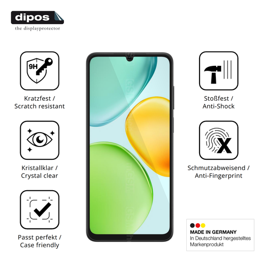 Displayschutz hergestellt in Deutschland, höchste Qualität made in Germany