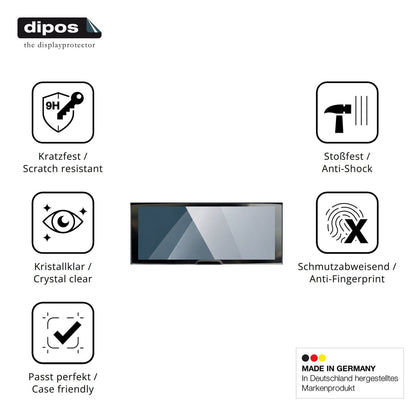 Displayschutz hergestellt in Deutschland, höchste Qualität made in Germany