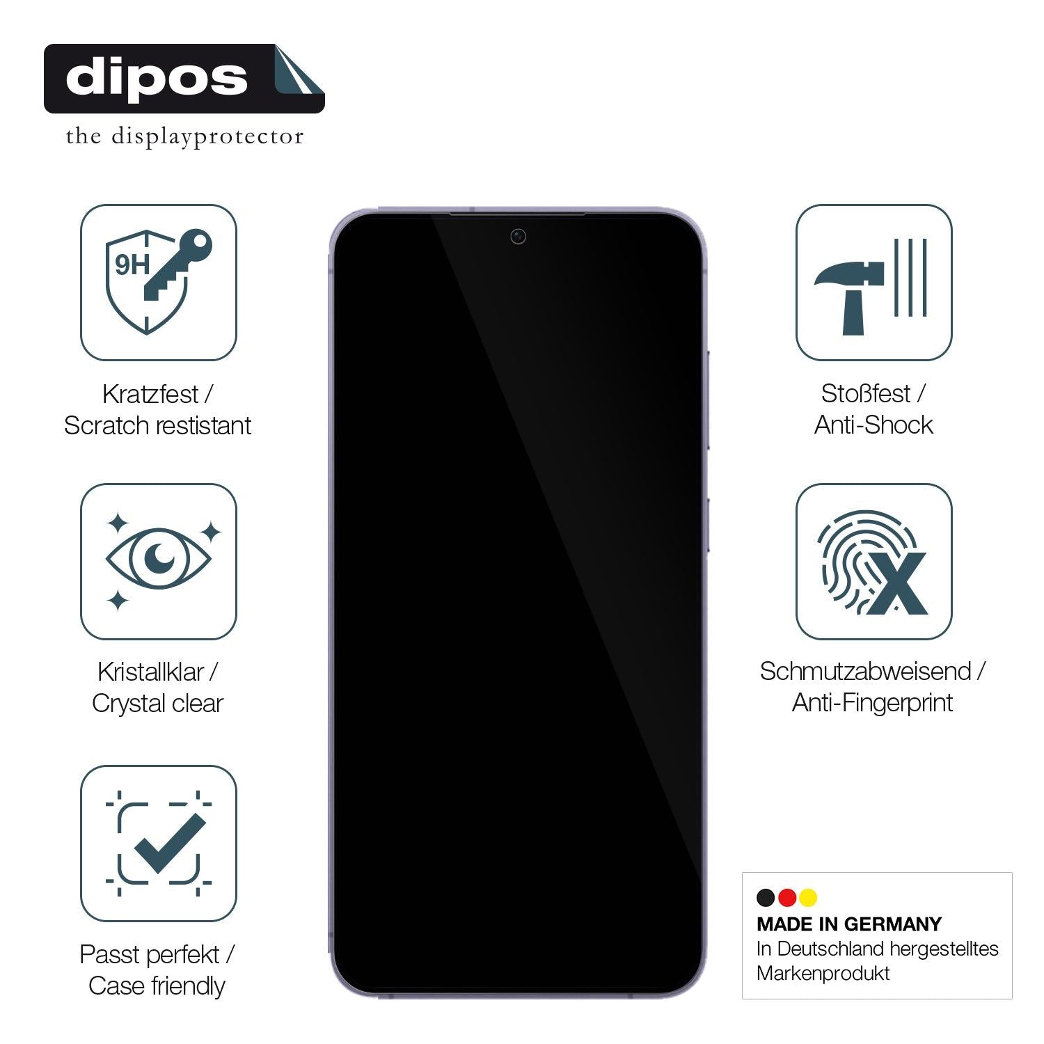 Displayschutz hergestellt in Deutschland, höchste Qualität made in Germany