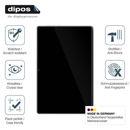 dipos Displayschutz für UBDXBD Z-50G, mattierte Oberfläche, geringe Dicke und perfekte Passform