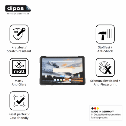 Displayschutz hergestellt in Deutschland, höchste Qualität made in Germany