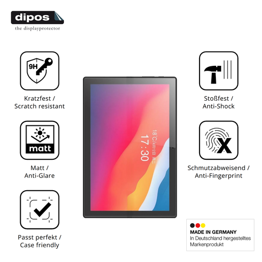 Displayschutz hergestellt in Deutschland, höchste Qualität made in Germany