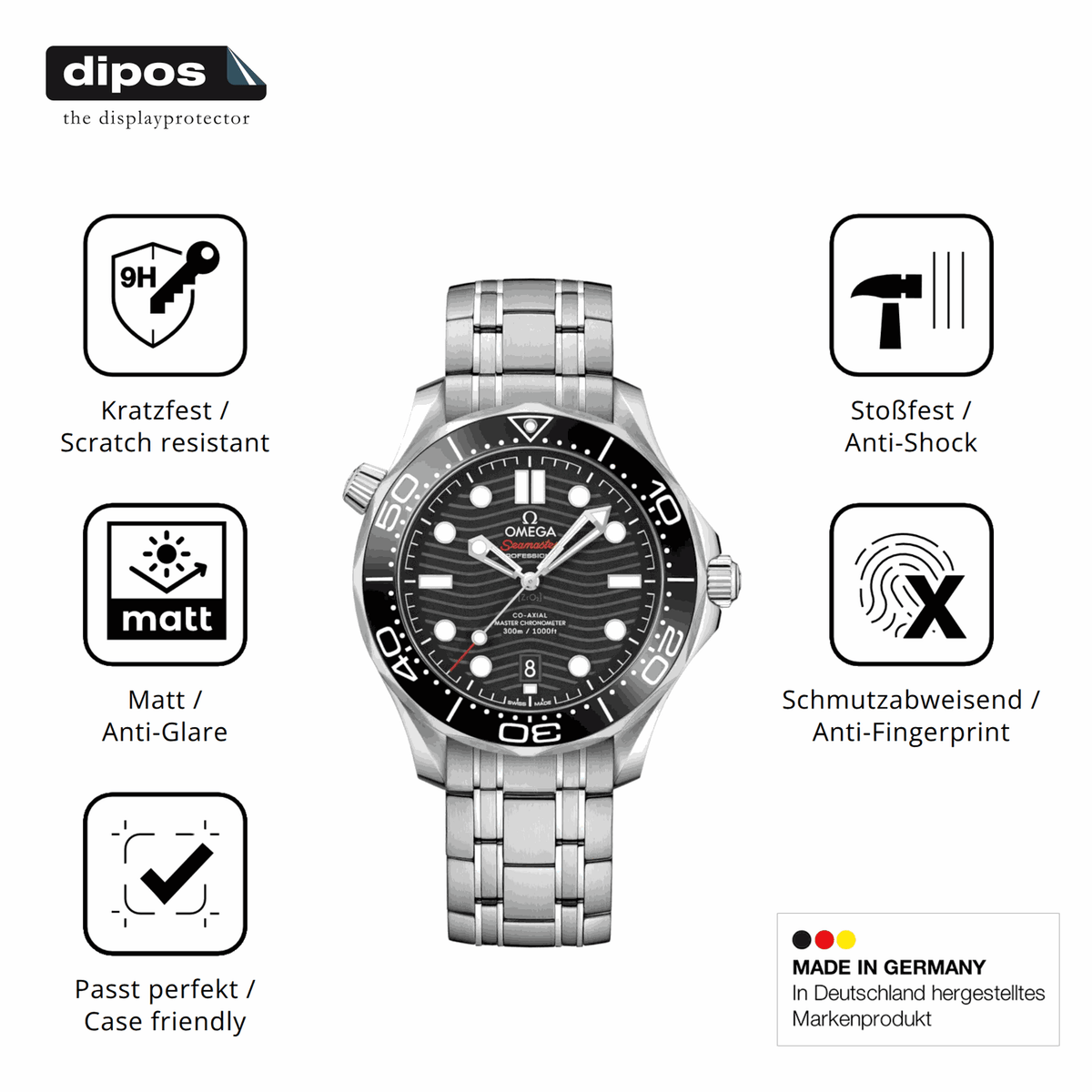 Displayschutz hergestellt in Deutschland, h�chste Qualit�t made in Germany