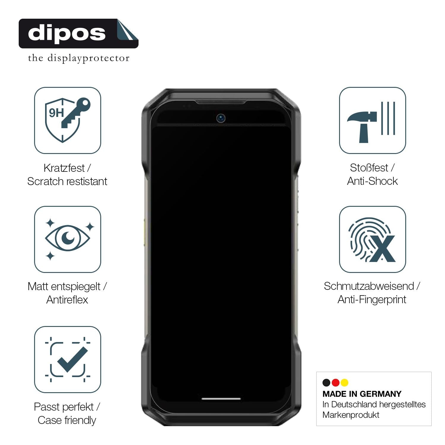 Displayschutz hergestellt in Deutschland, höchste Qualität made in Germany