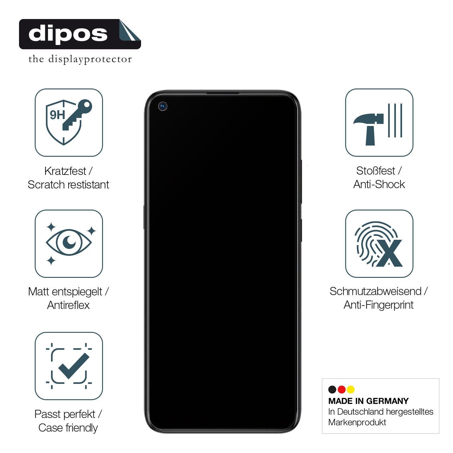 Displayschutz hergestellt in Deutschland, höchste Qualität made in Germany