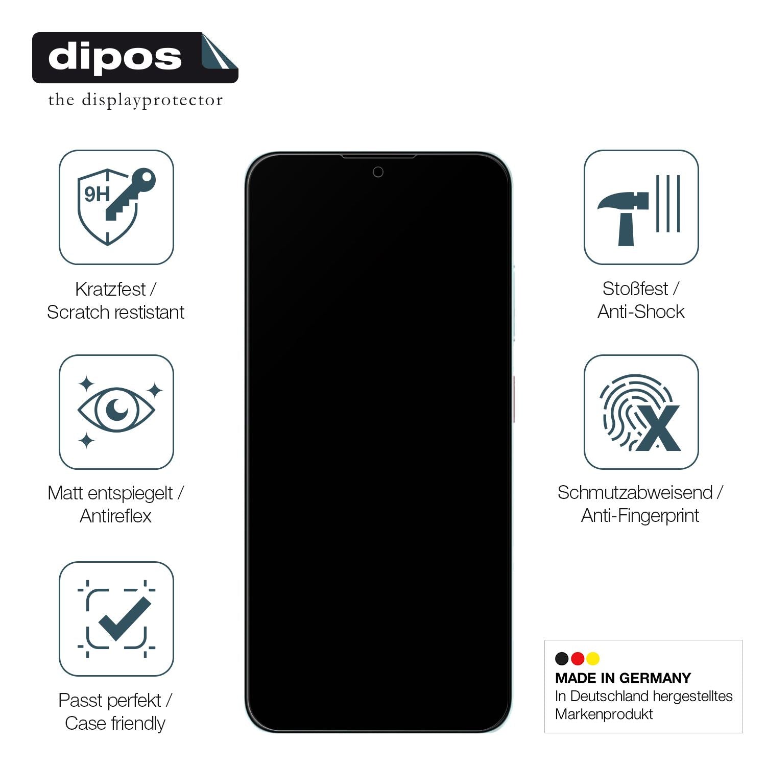Displayschutz hergestellt in Deutschland, höchste Qualität made in Germany