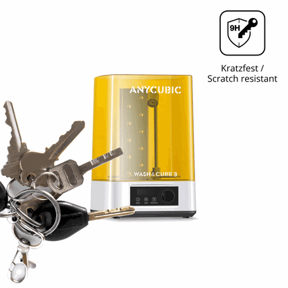 dipos Displayschutz für Anycubic Wash Cure 3 Plus, mattierte Oberfläche, robuste Festigkeit und perfekte Passform