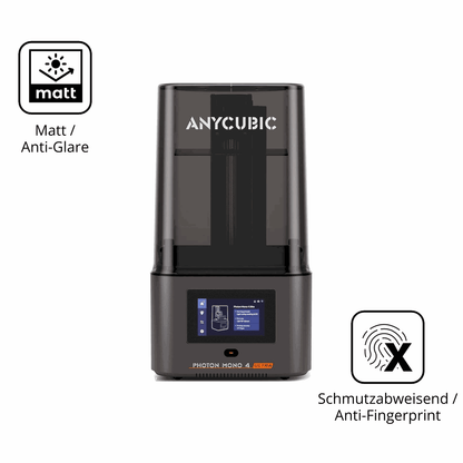 9H Hartbeschichtete, flexible Folie passend zugeschnitten für Anycubic Photon Mono 4