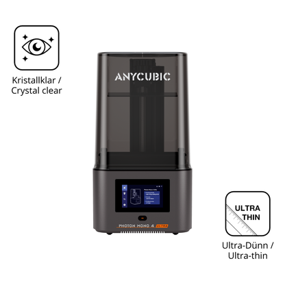 Dünne und klare Folie passend zugeschnitten für Anycubic Photon Mono 4 Ultra