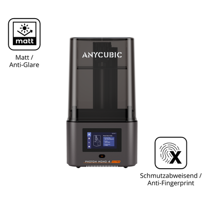 9H Hartbeschichtete, flexible Folie passend zugeschnitten für Anycubic Photon Mono 4 Ultra