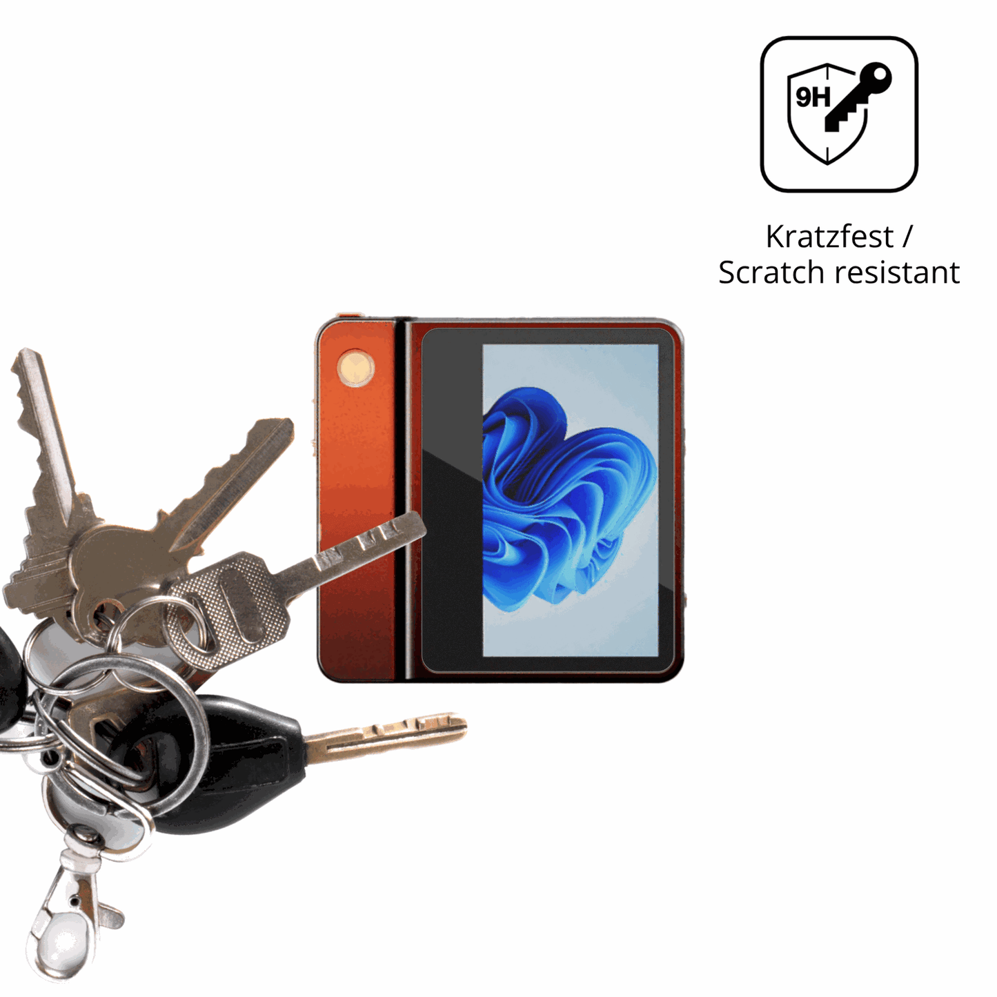 dipos Displayschutz für AOOSTAR G-FLIP H255, mattierte Oberfläche, robuste Festigkeit und perfekte Passform