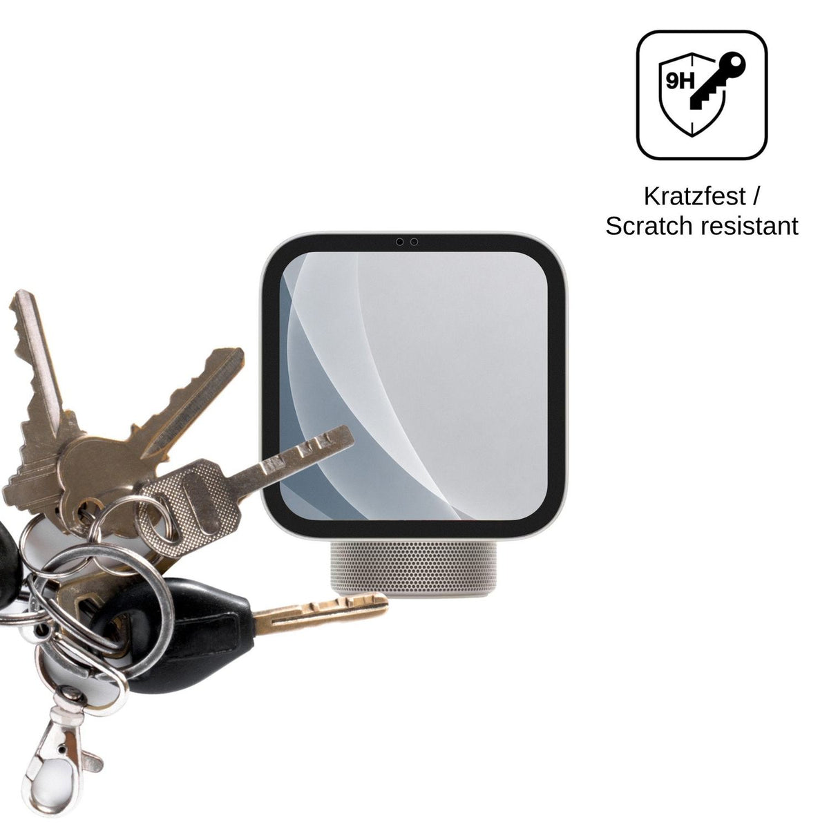 2x 9H Schutzfolie matt für Apple HomeView Panzerfolie