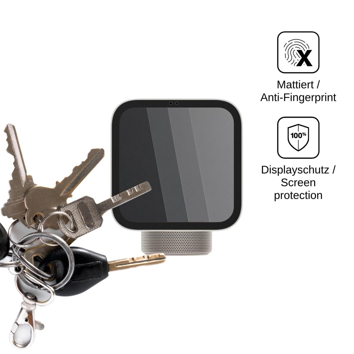 Blickschutzfolie für Apple HomeView matt Schutzfolie Privacy