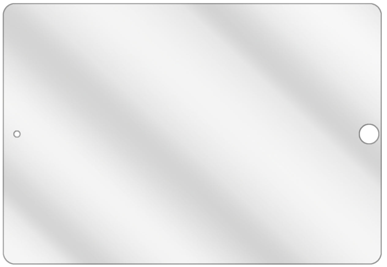 dipos Displayschutz für Apple iPad 10.2 Zoll (2019), transparente Oberfläche, geringe Dicke und perfekte Passform