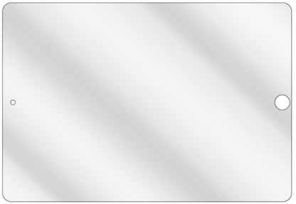 dipos Displayschutz für Apple iPad 10.2 Zoll (2019), transparente Oberfläche, geringe Dicke und perfekte Passform