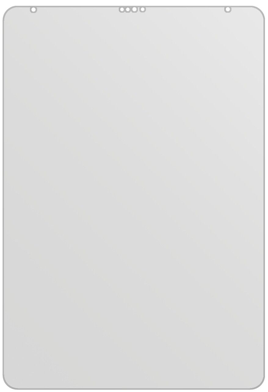 dipos Displayschutz für Apple iPad Pro 11 Zoll (2018), mattierte Oberfläche, geringe Dicke und perfekte Passform