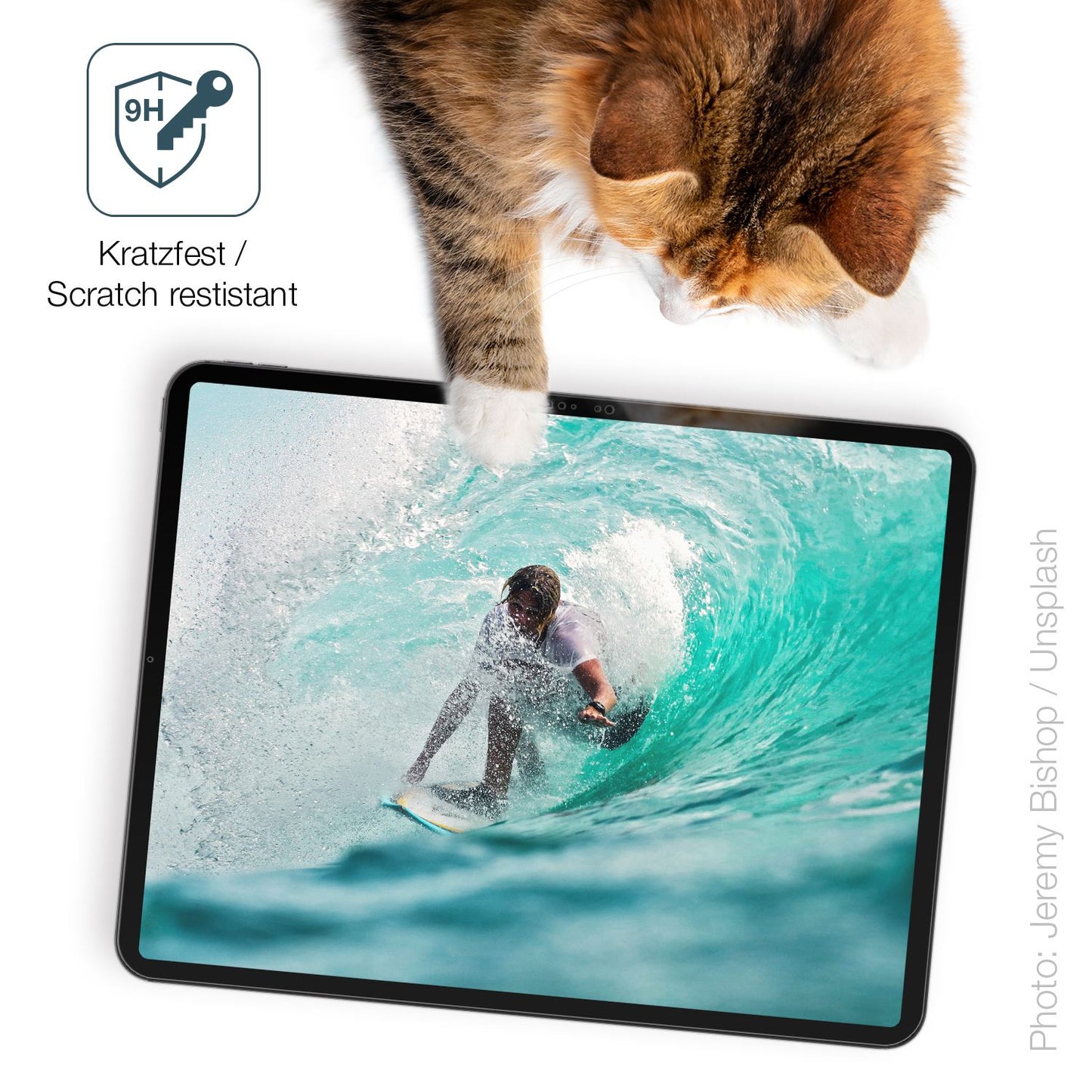 dipos Displayschutz für Apple iPad Pro M5 13 Zoll, mattierte Oberfläche, robuste Festigkeit und perfekte Passform