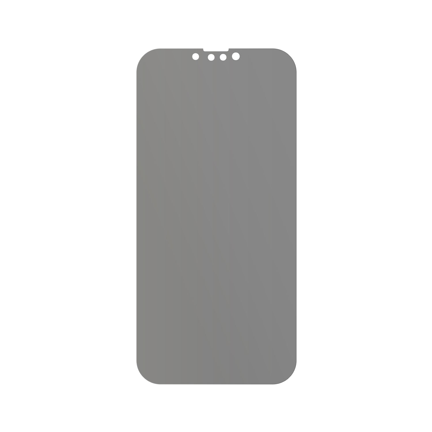 dipos Displayschutz für Apple iPhone 14 Plus, mattierte Oberfläche, Blickschutzfilter und perfekter Passform