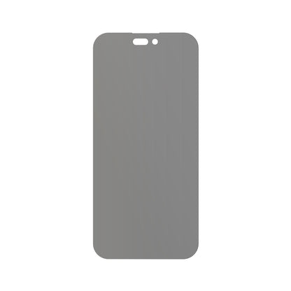 dipos Displayschutz für Apple iPhone 15, mattierte Oberfläche, Blickschutzfilter und perfekter Passform