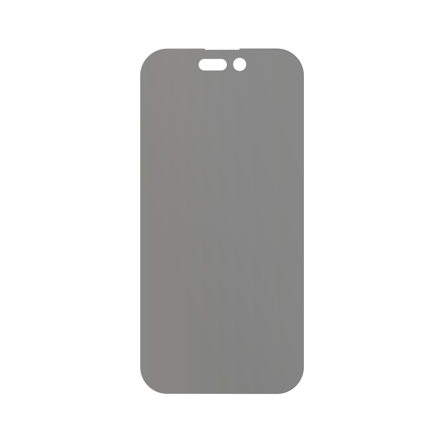 dipos Displayschutz für Apple iPhone 15 Pro, mattierte Oberfläche, Blickschutzfilter und perfekter Passform