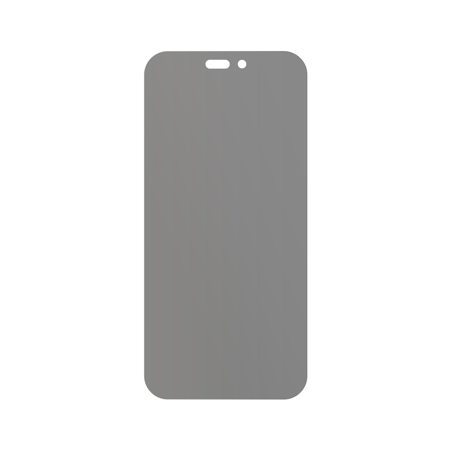 dipos Displayschutz für Apple iPhone 16, mattierte Oberfläche, Blickschutzfilter und perfekter Passform