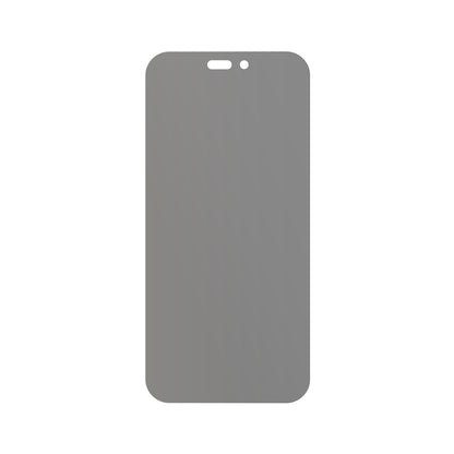 dipos Displayschutz für Apple iPhone 16, mattierte Oberfläche, Blickschutzfilter und perfekter Passform