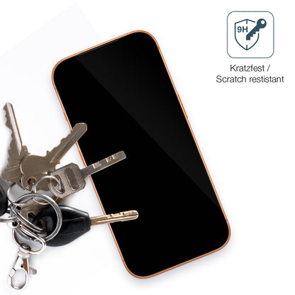dipos Displayschutz für Apple iPhone 17 Pro Max, transparente Oberfläche, perfekte Passform auch für die Rundungen
