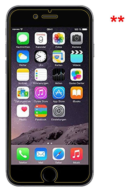 Dünne und klare Folie passend zugeschnitten für Apple iPhone 6 / 6S / 7