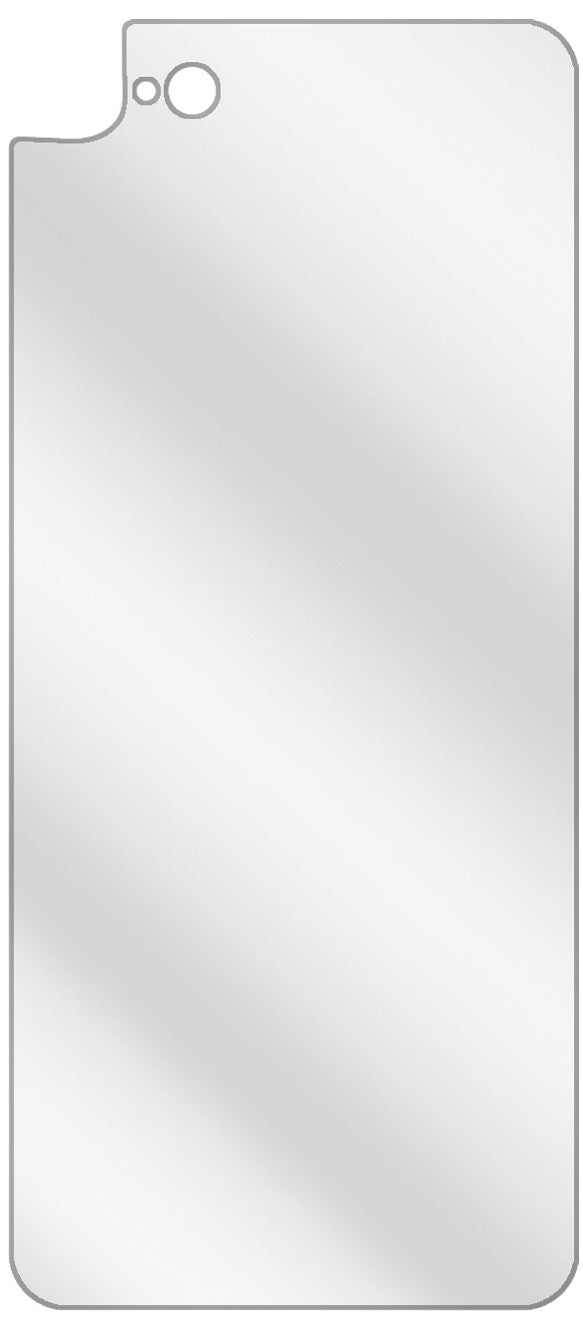 dipos Displayschutz für Apple iPhone 8 Rückseite, transparente Oberfläche, geringe Dicke und perfekte Passform