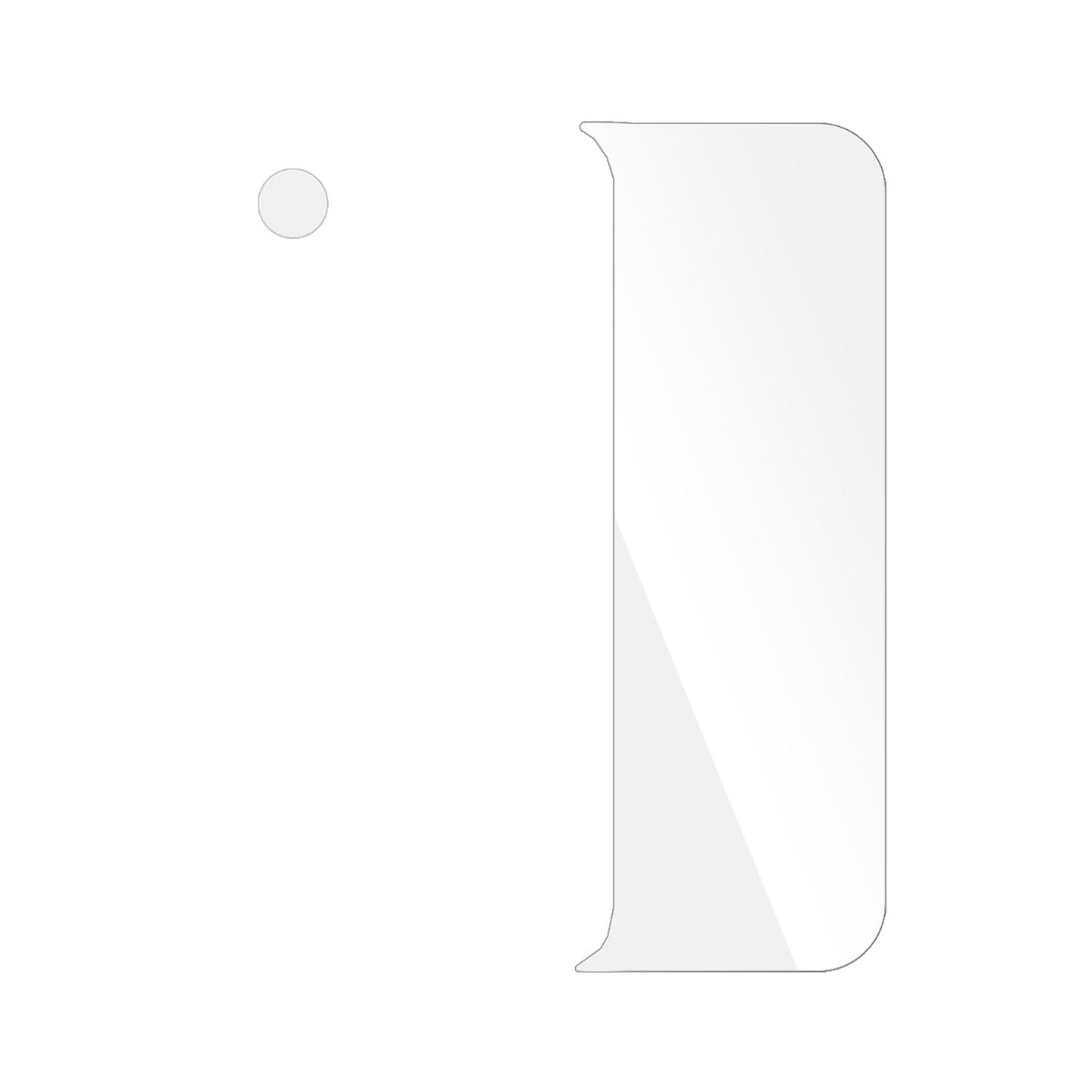 dipos Displayschutz für Apple iPhone Air mit Kameraschutz, transparente Oberfläche, geringe Dicke und perfekte Passform