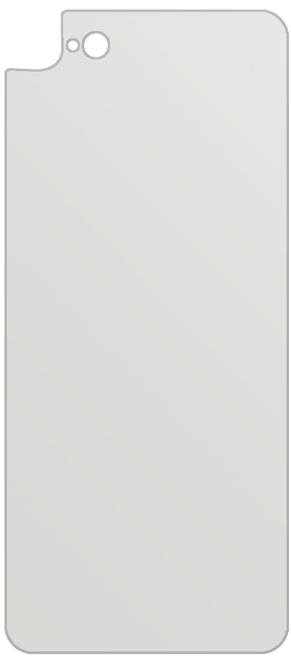 dipos Displayschutz für Apple iPhone SE (2020) Rückseite, mattierte Oberfläche, geringe Dicke und perfekte Passform
