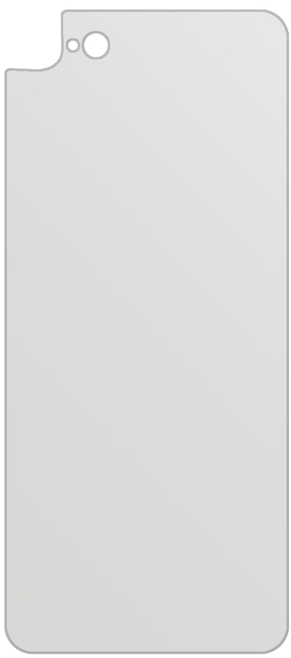 dipos Displayschutz für Apple iPhone SE (2020) Rückseite, mattierte Oberfläche, geringe Dicke und perfekte Passform