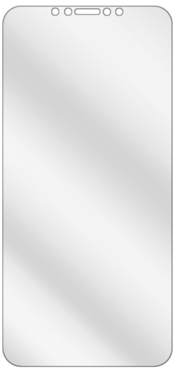 dipos Displayschutz für Apple iPhone XR, transparente Oberfläche, geringe Dicke und perfekte Passform