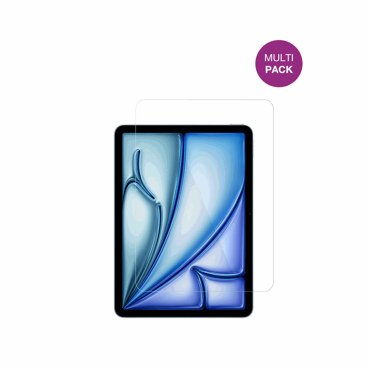 2x Schutzfolie klar für Apple iPad Air M4 11 Zoll 2026 Display-Schutzfolie