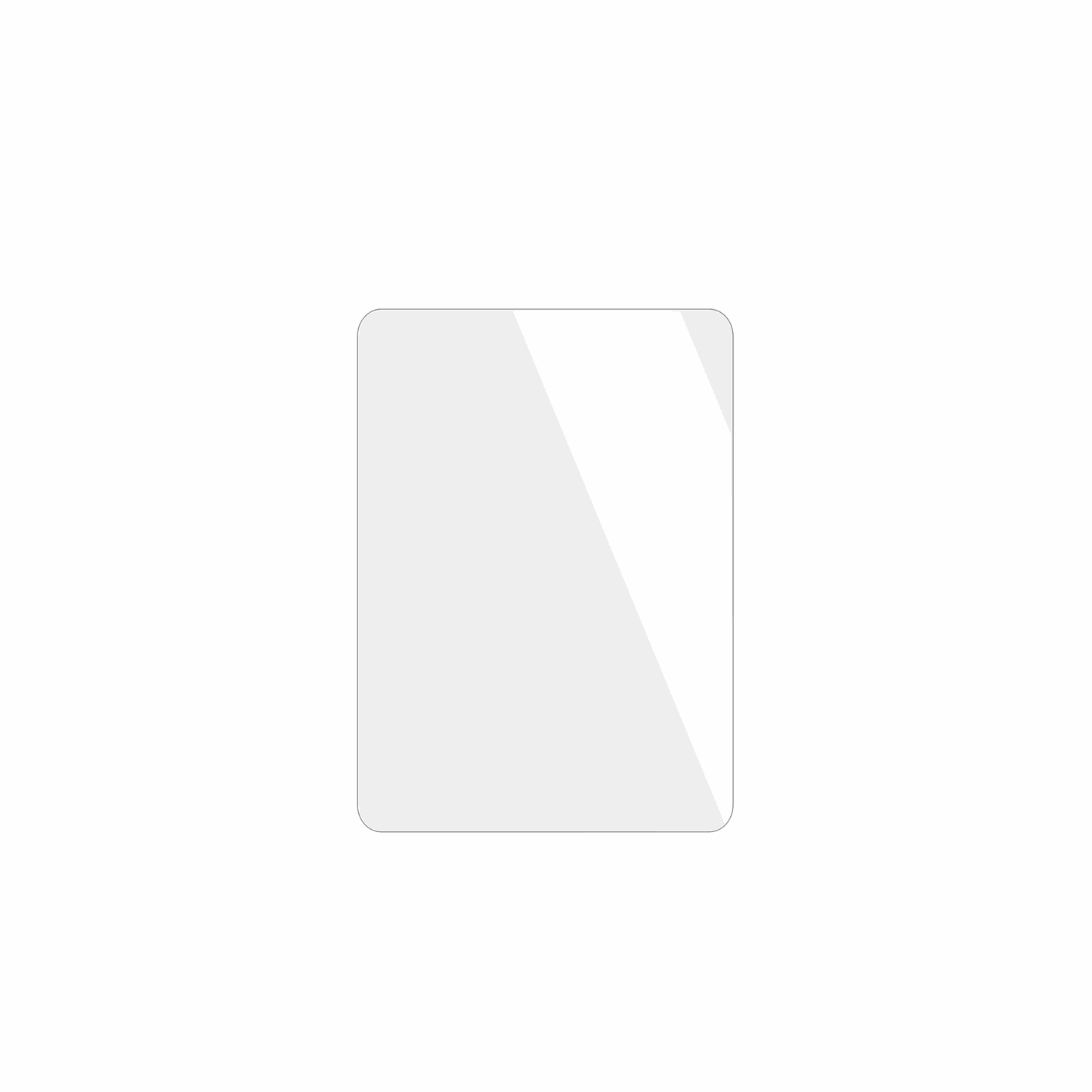 2x Schutzfolie klar für Apple iPad Air M4 11 Zoll 2026 Display-Schutzfolie