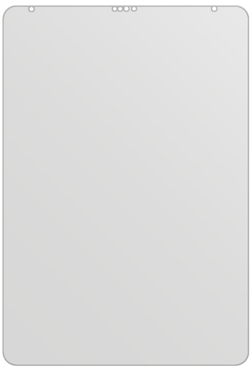 dipos Displayschutz für Apple iPad Pro 11 Zoll (2020), mattierte Oberfläche, geringe Dicke und perfekte Passform
