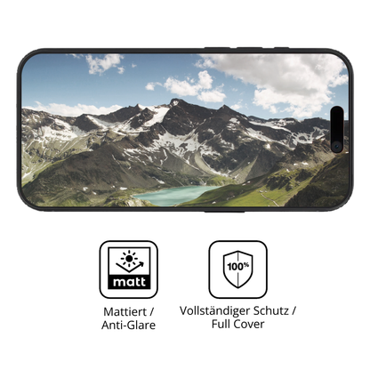 Flexible TPU-Folie passend zugeschnitten für Apple iPhone 15, vollständige Abdeckung