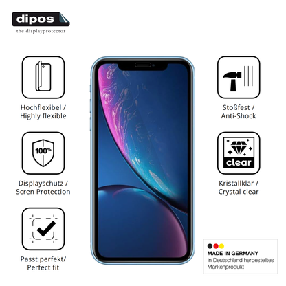 Displayschutz hergestellt in Deutschland, höchste Qualität made in Germany