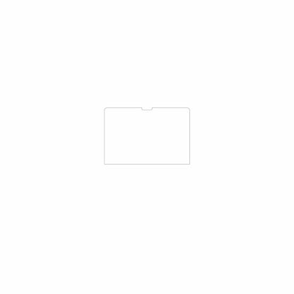 dipos Displayschutz für Apple MacBook Air M3 15 Zoll 2024, mattierte Oberfläche, geringe Dicke und perfekte Passform