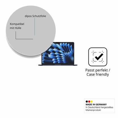 Schutzfolie mit optimaler Passform, zur Verwendung mit Hüllen geeignet