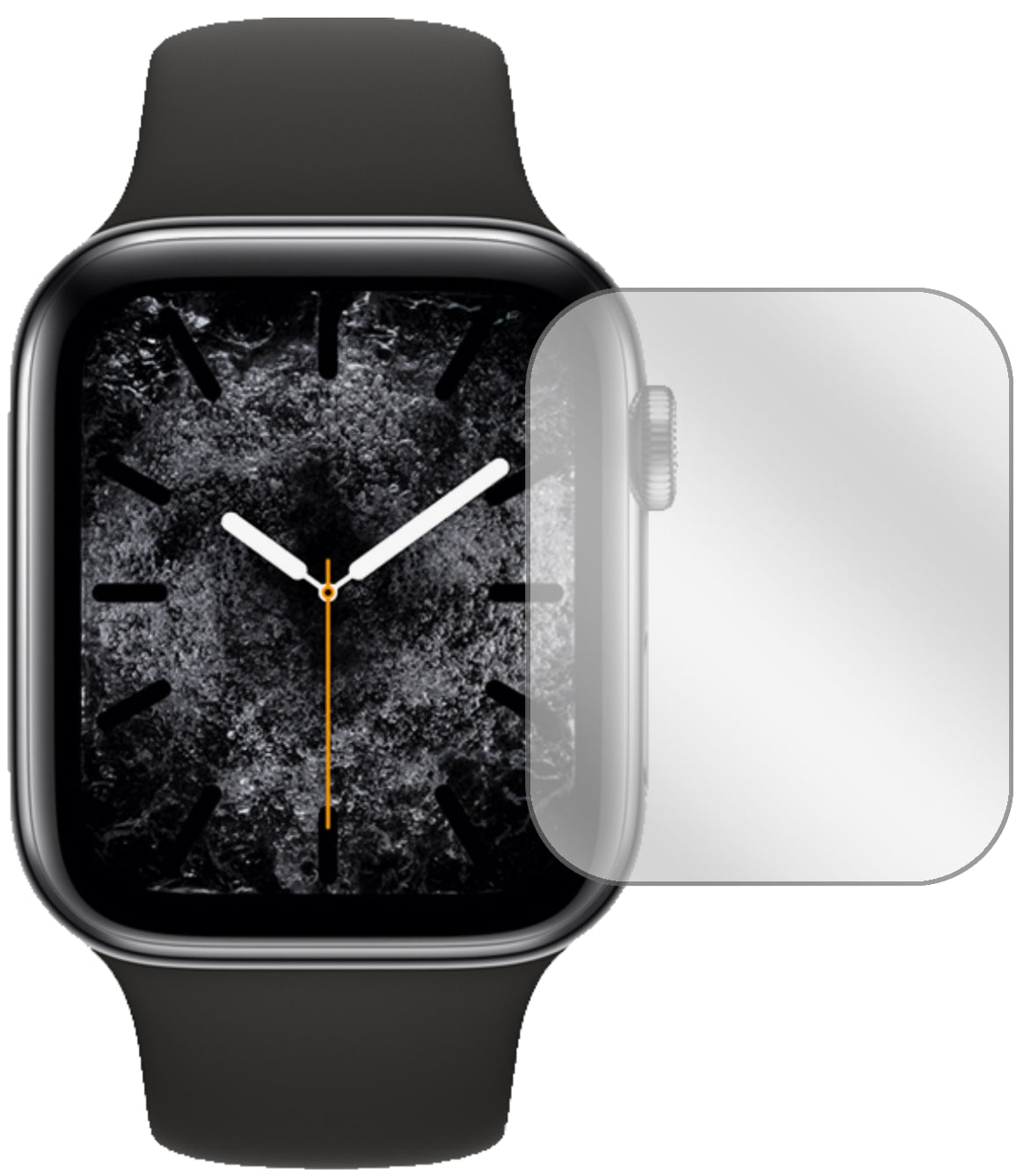1x Schutzfolie klar für Apple Watch Series 5 (44mm) Display-Schutzfolie
