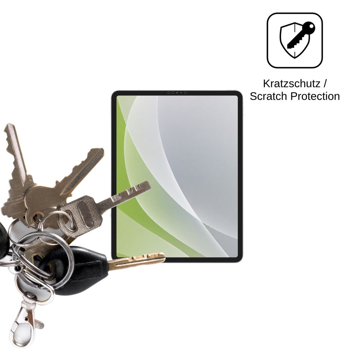 2x Schutzfolie matt für Apple iPad Pro 12.9 Zoll (2022) Display-Schutzfolie
