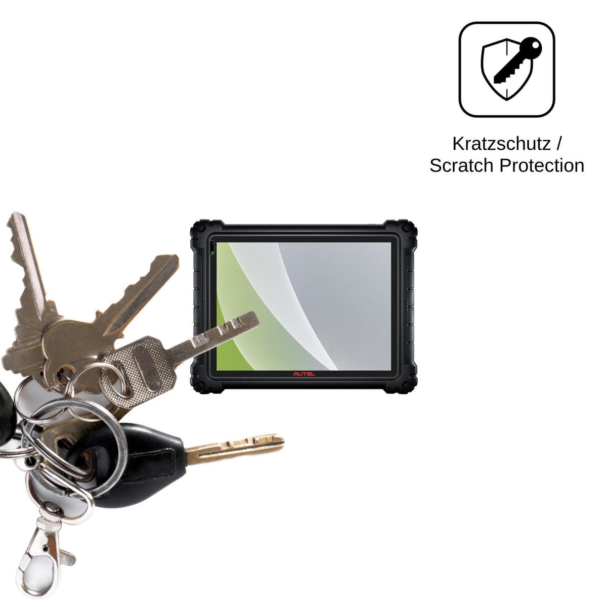 2x Schutzfolie matt für Autel MaxiSYS Ultra S2 Display-Schutzfolie