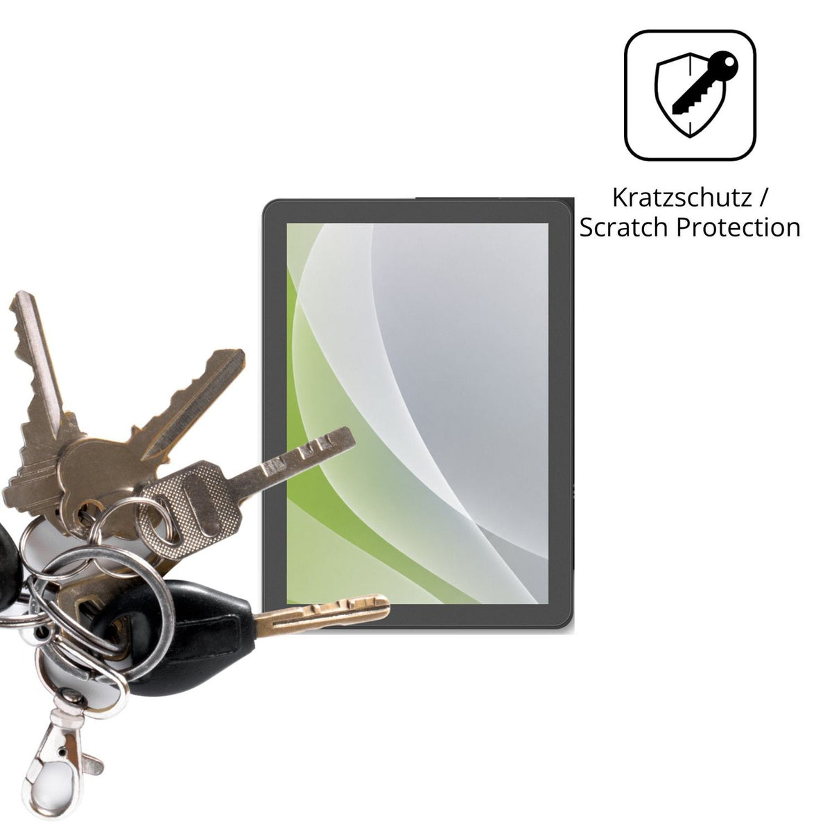 Schutz gegen Kratzer auf dem Bigme B6 Pro Glas durch Schlüssel oder Ähnliches