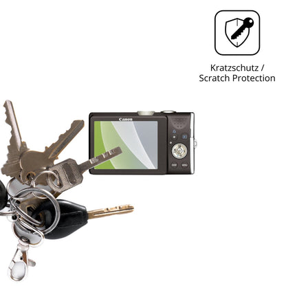 Schutz gegen Kratzer auf dem Canon PowerShot SX200 IS Glas durch Schlüssel oder Ähnliches