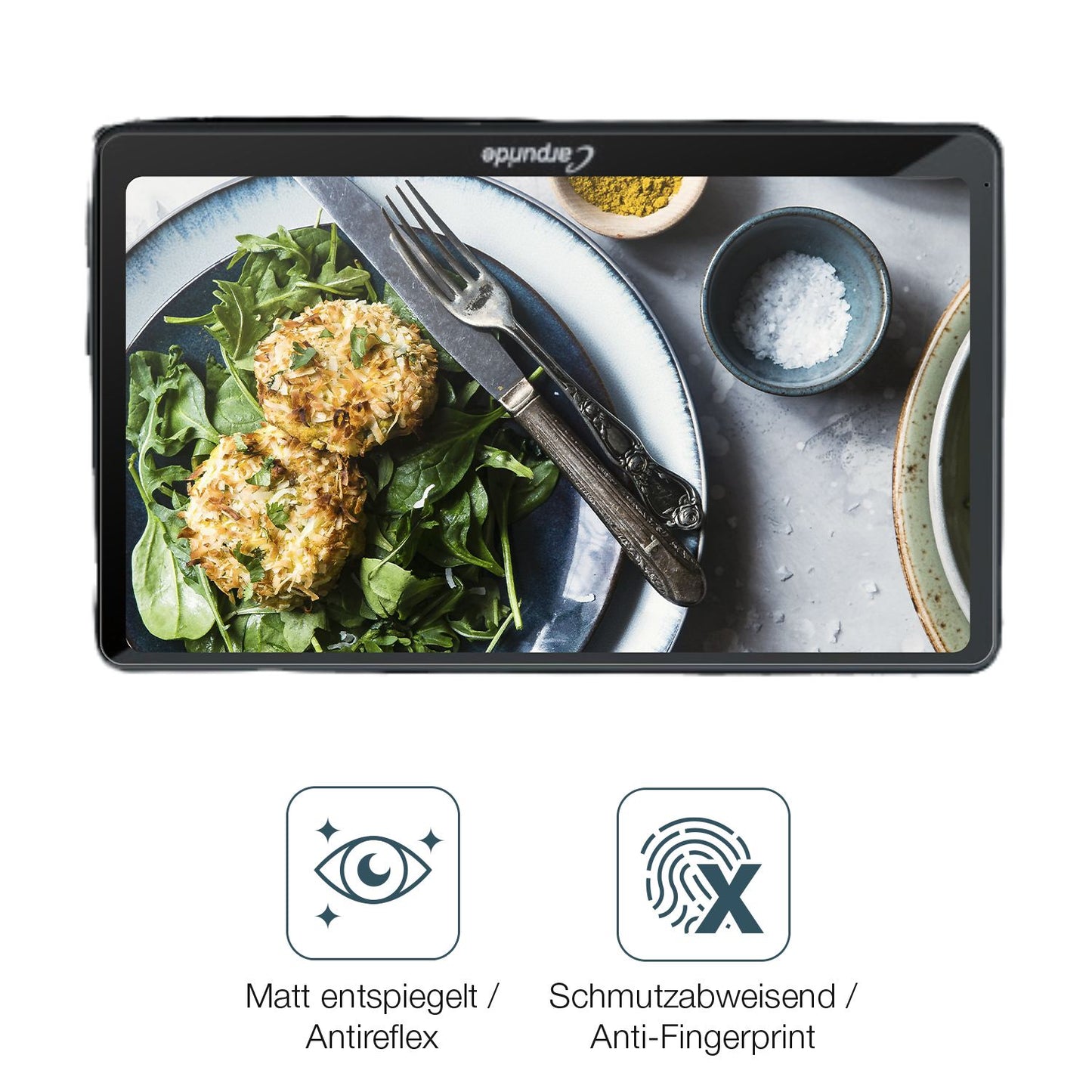 9H Hartbeschichtete, flexible Folie passend zugeschnitten für Carpuride YT101S
